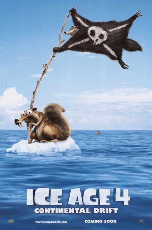 Ice Age: Continental Drift movie poster